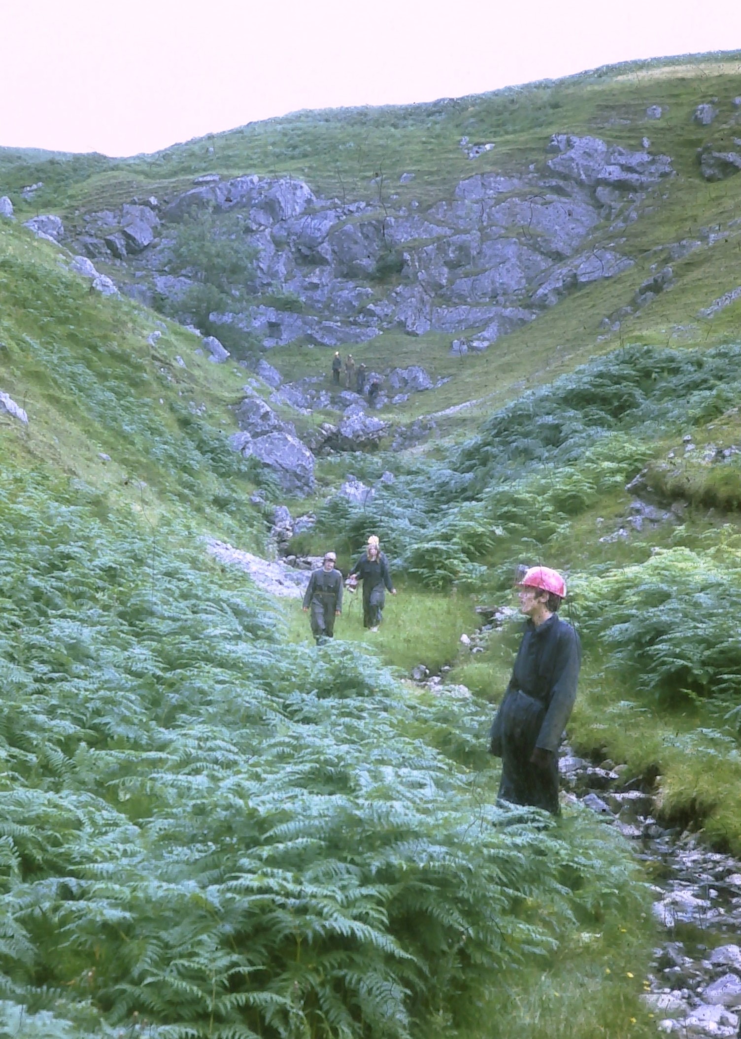 Caving 1960s style