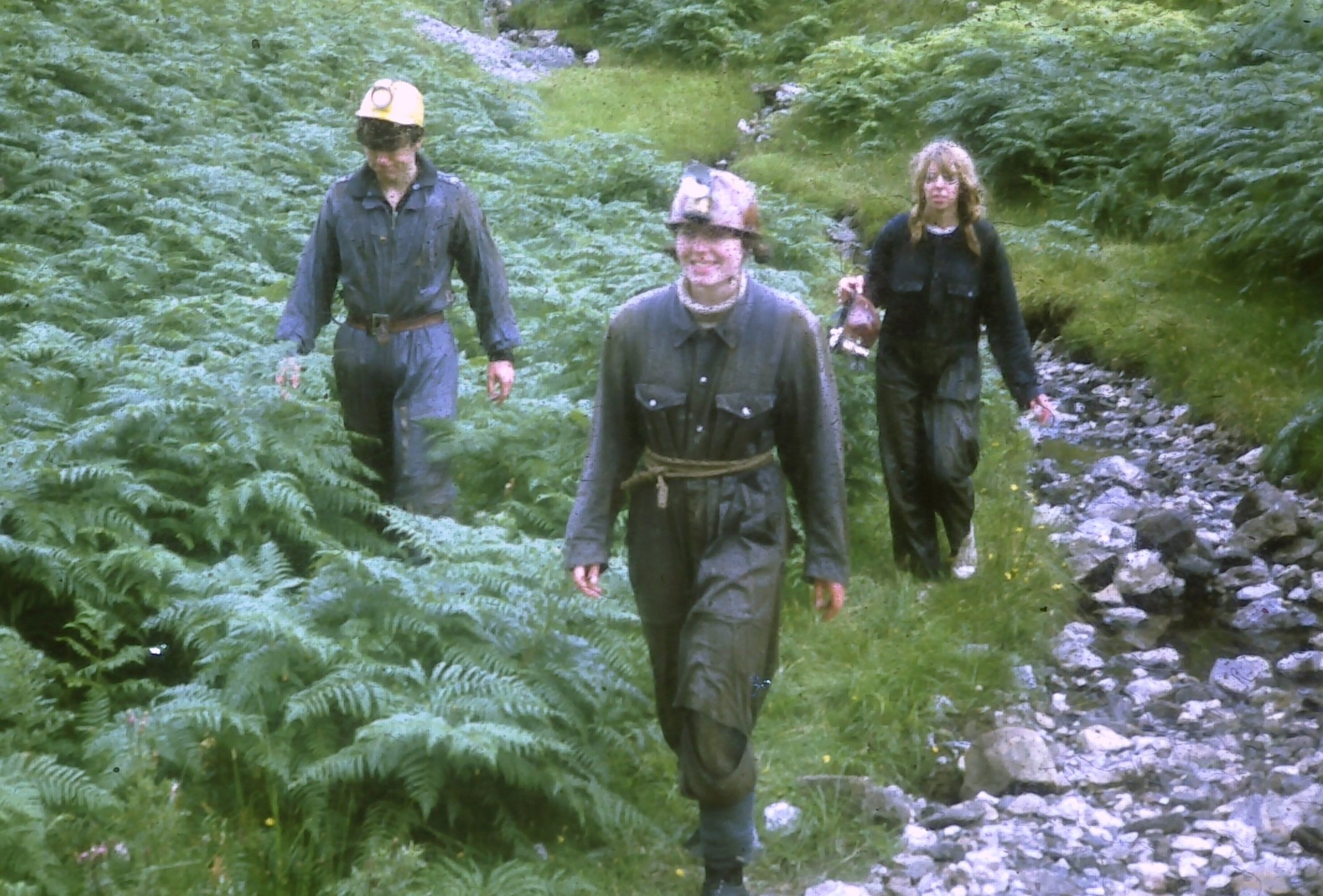 Caving 1960s style