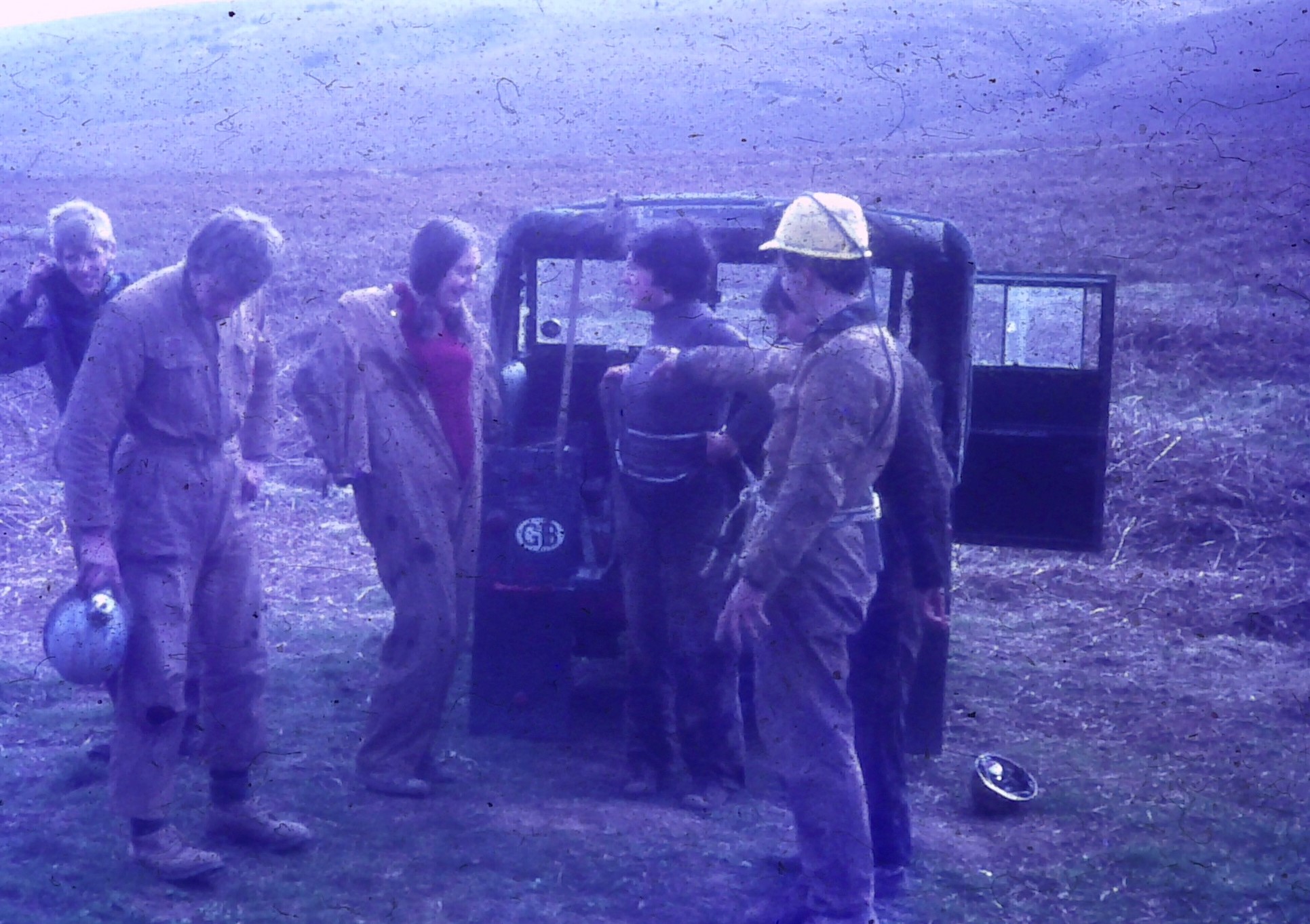 Caving 1960s style