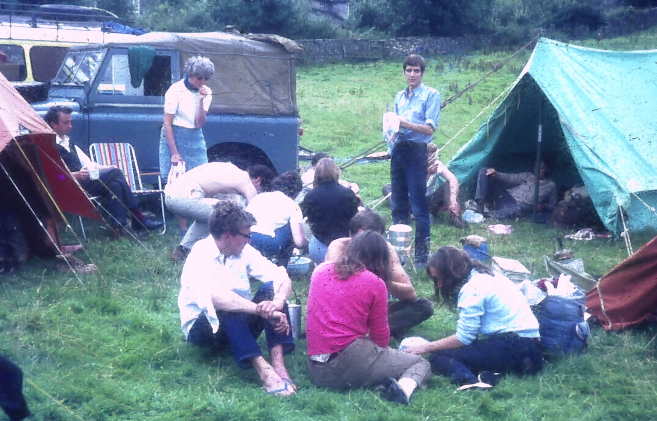 Caving 1960s style