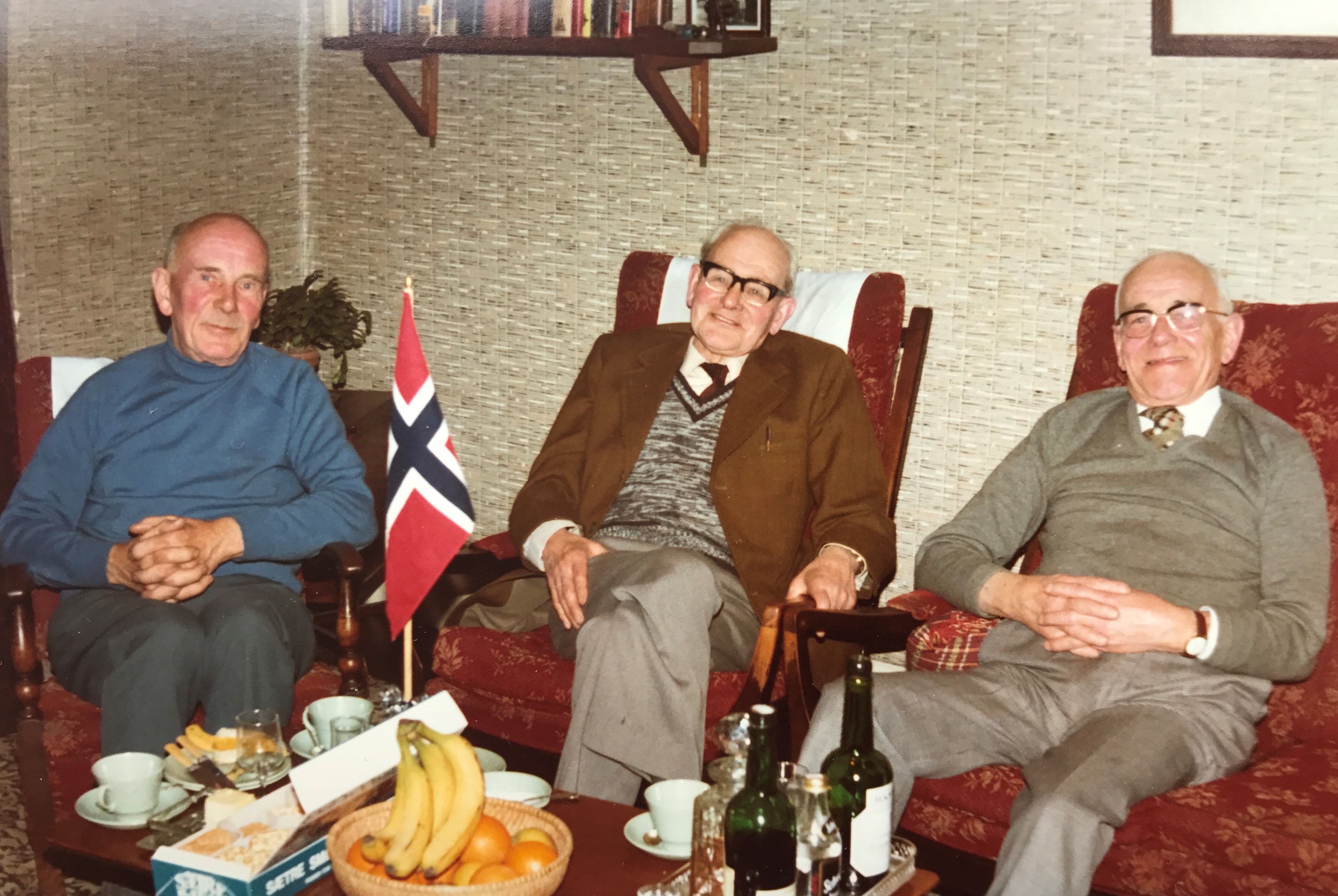 The Rand brothers and Bill Harris, 1982