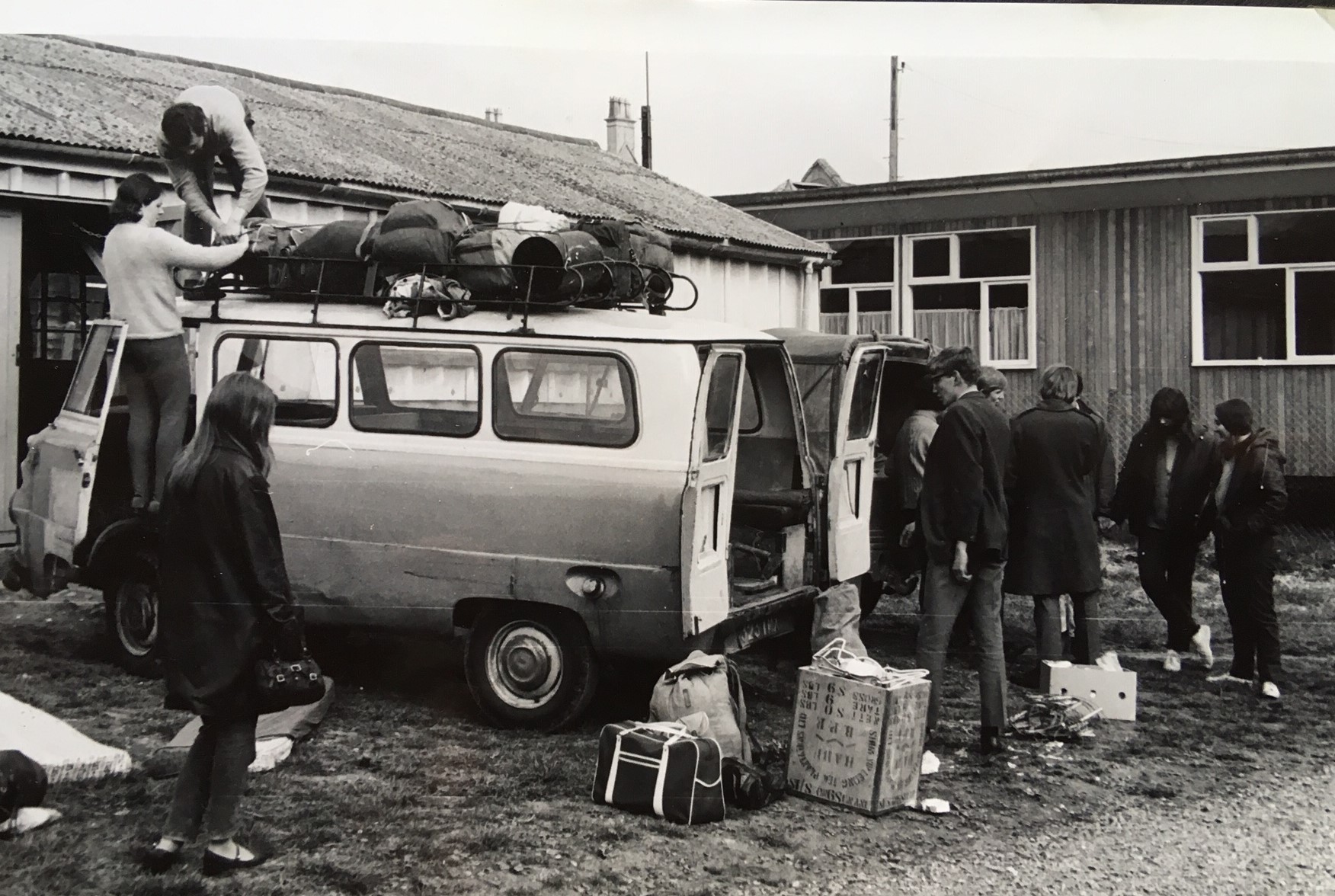 Caving 1960s style