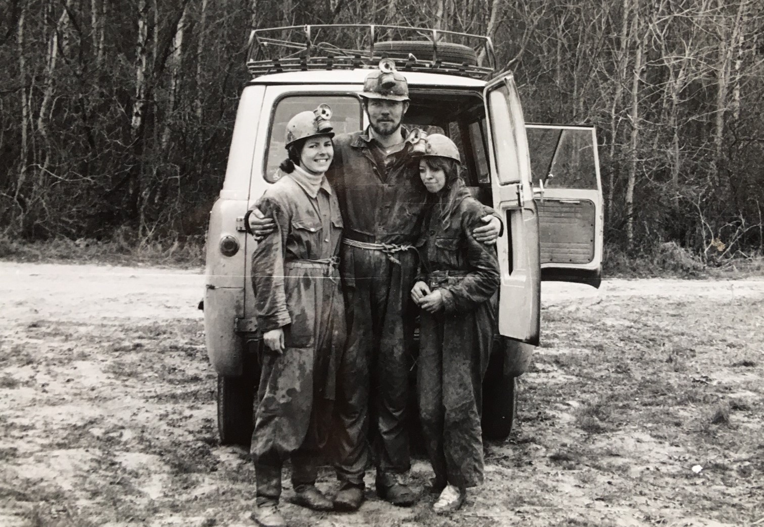 Caving 1960s style