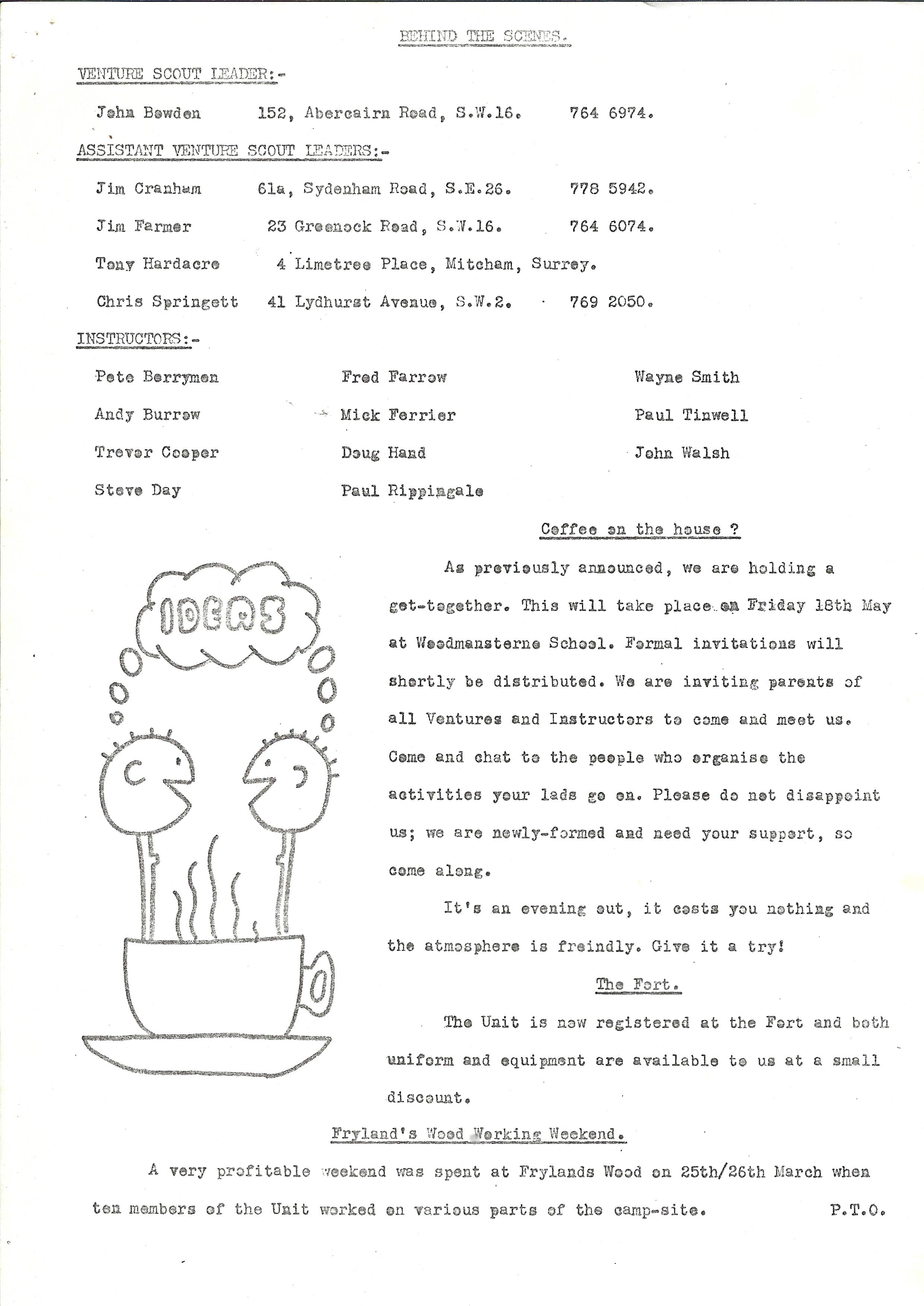 Newsletter Apr 73