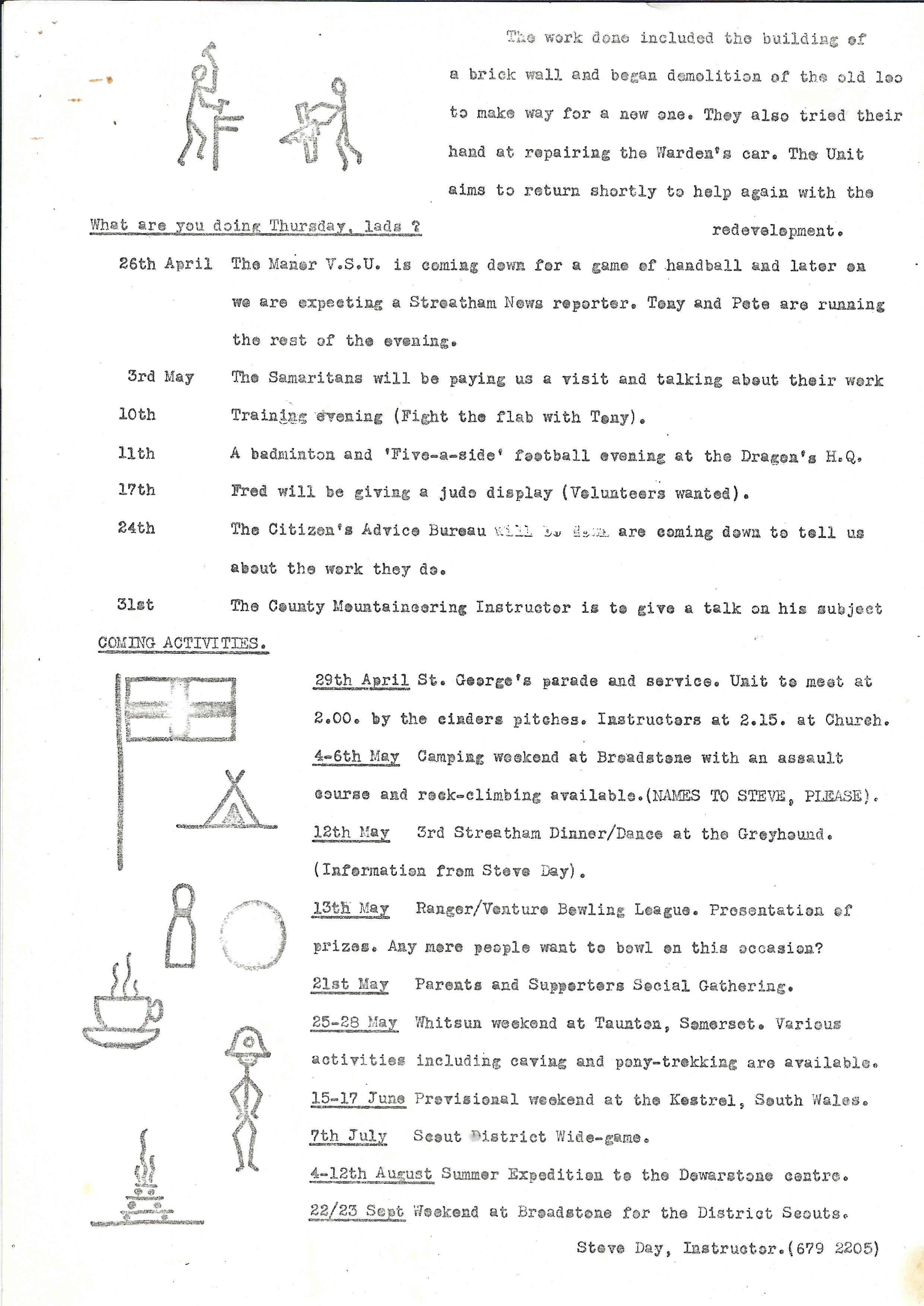 Newsletter Mar 73