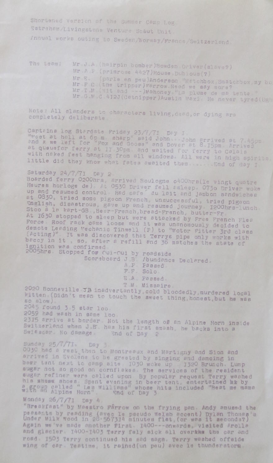 Ubique No. 5, 1971