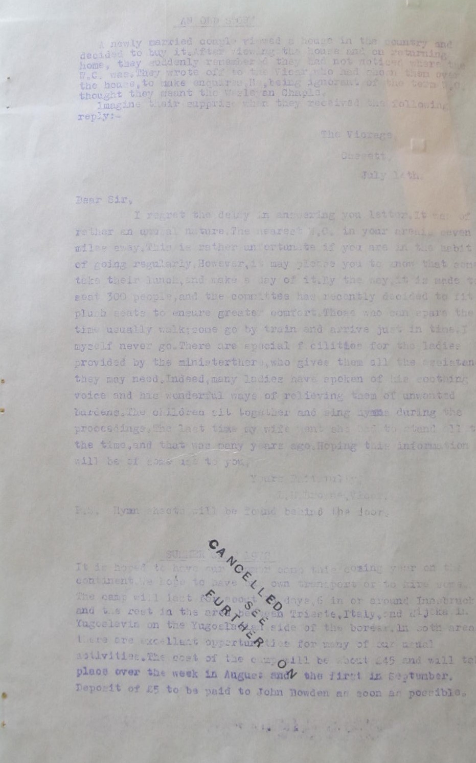 Ubique No. 5, 1971