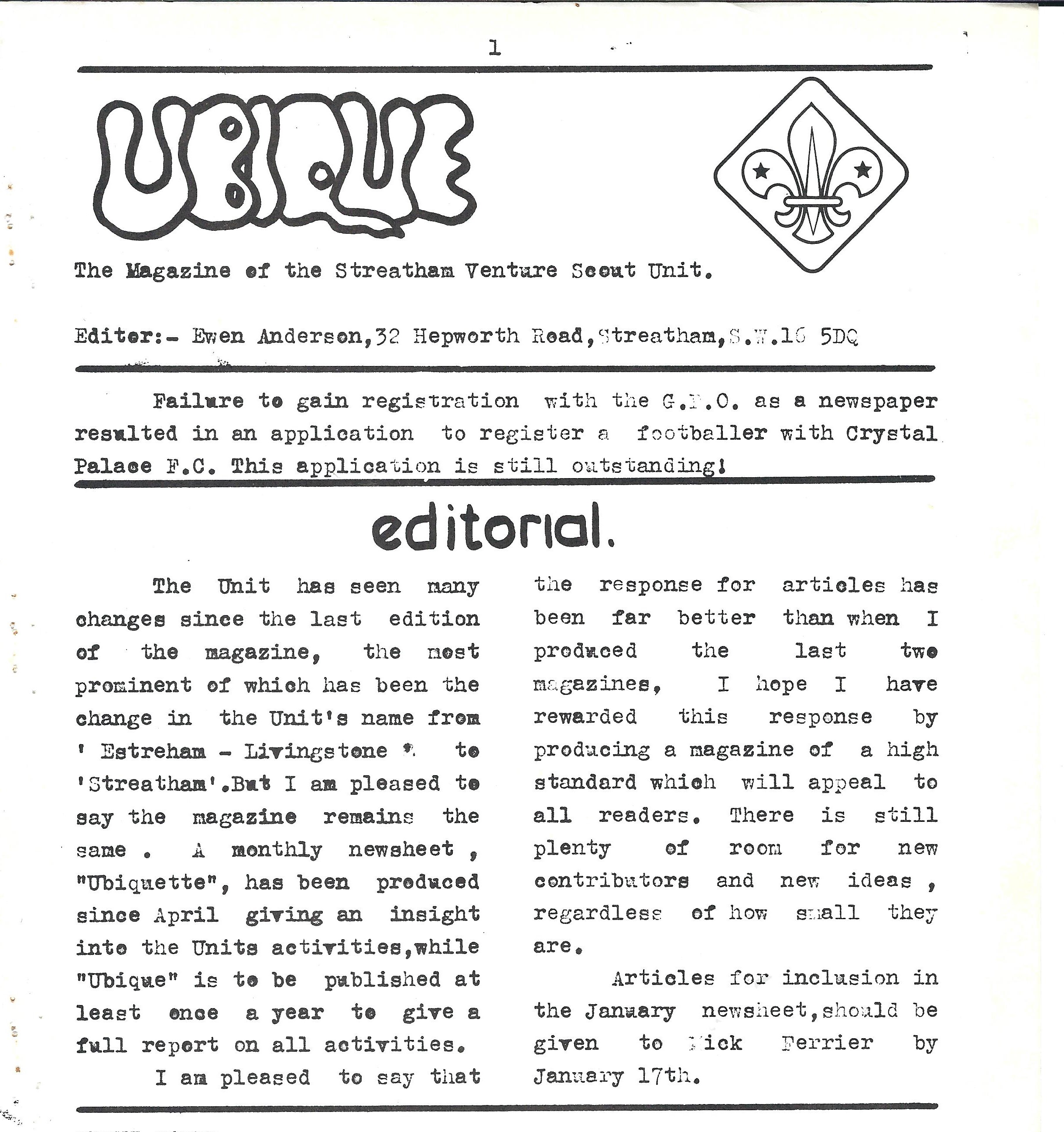 Editorial