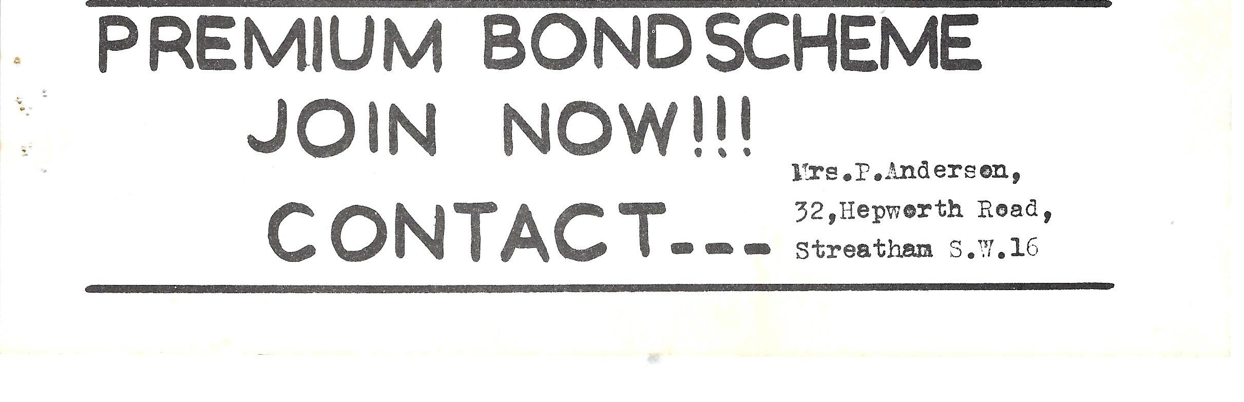 Premium Bonds