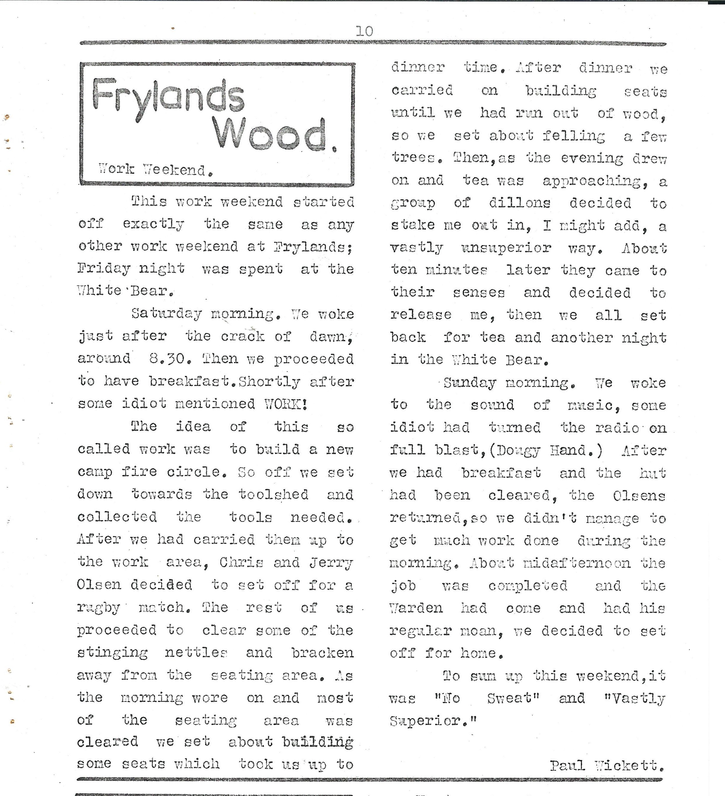 Frylands Wood