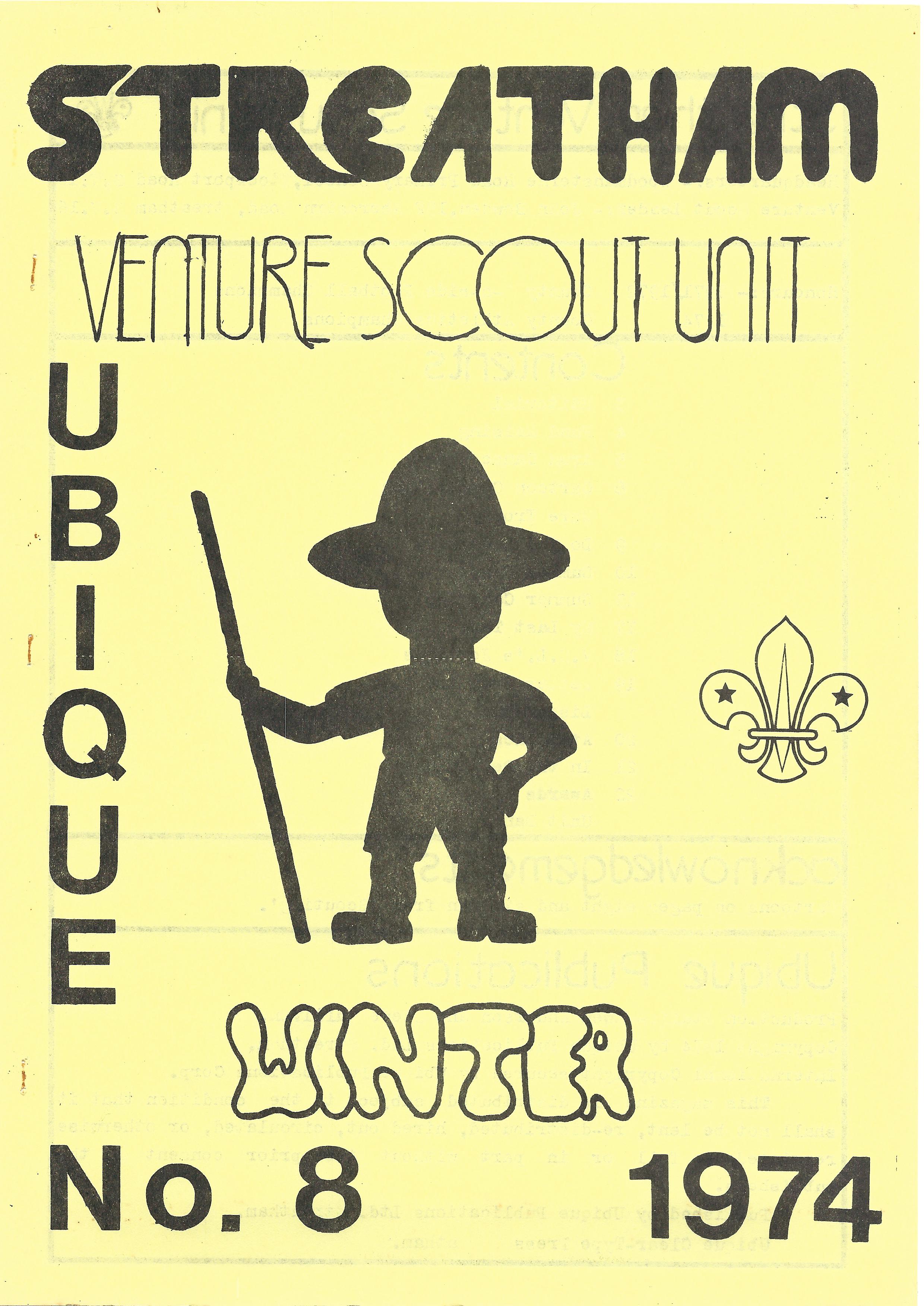 Ubique No. 8, Winter 1974