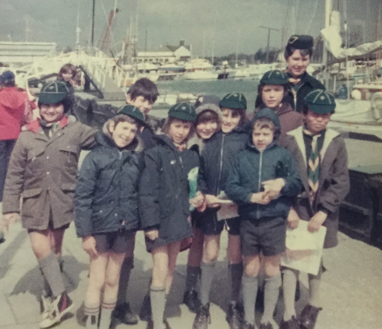 Pam Hunt and Cub Scouts