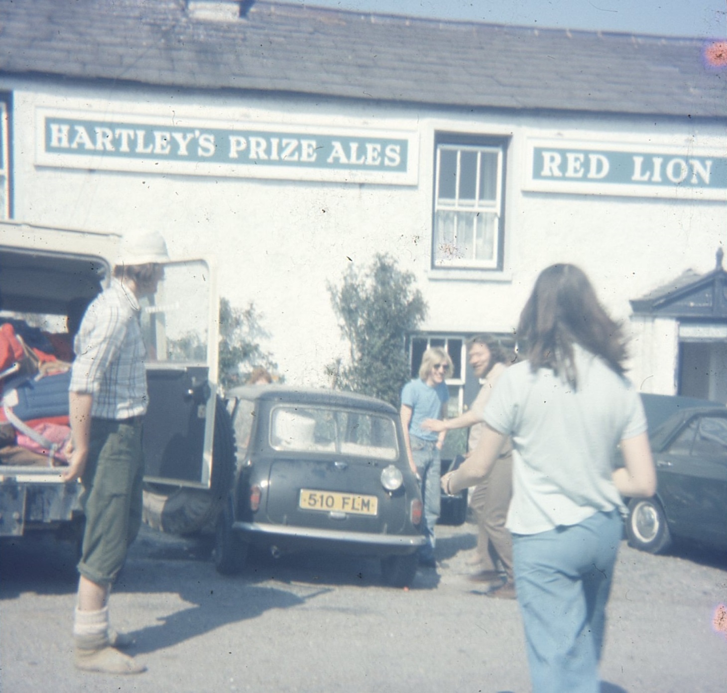 End of Easter Hike, 1974
