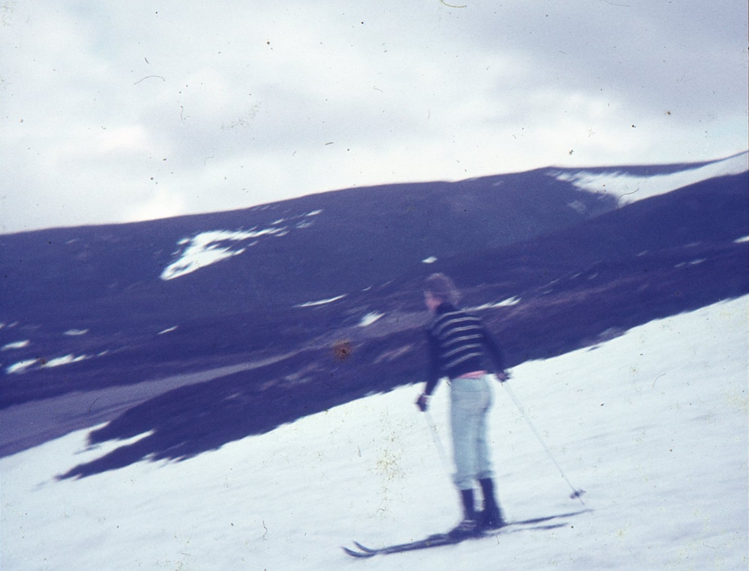 Skiing at Avimore, March 1975