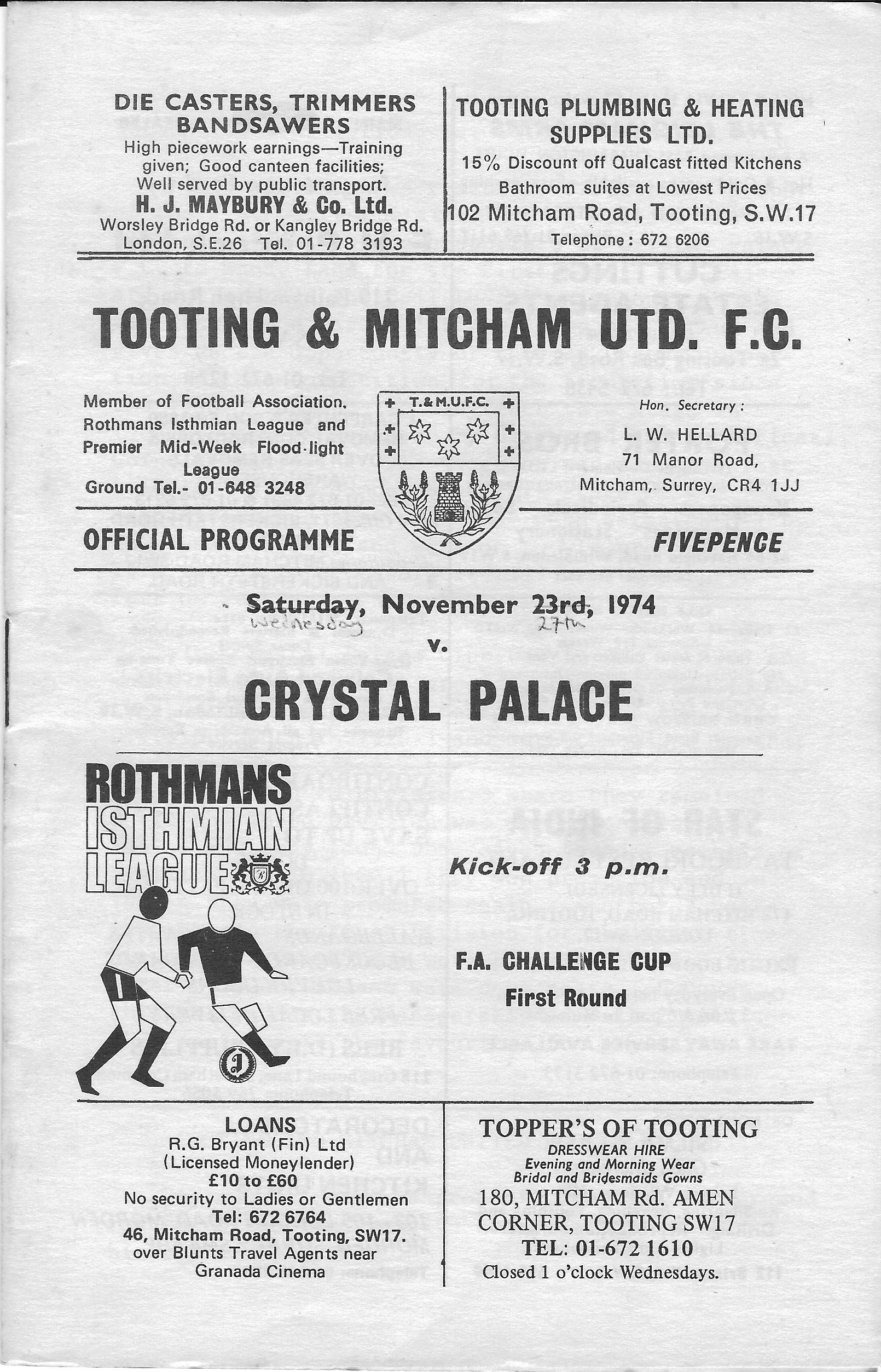 Programme