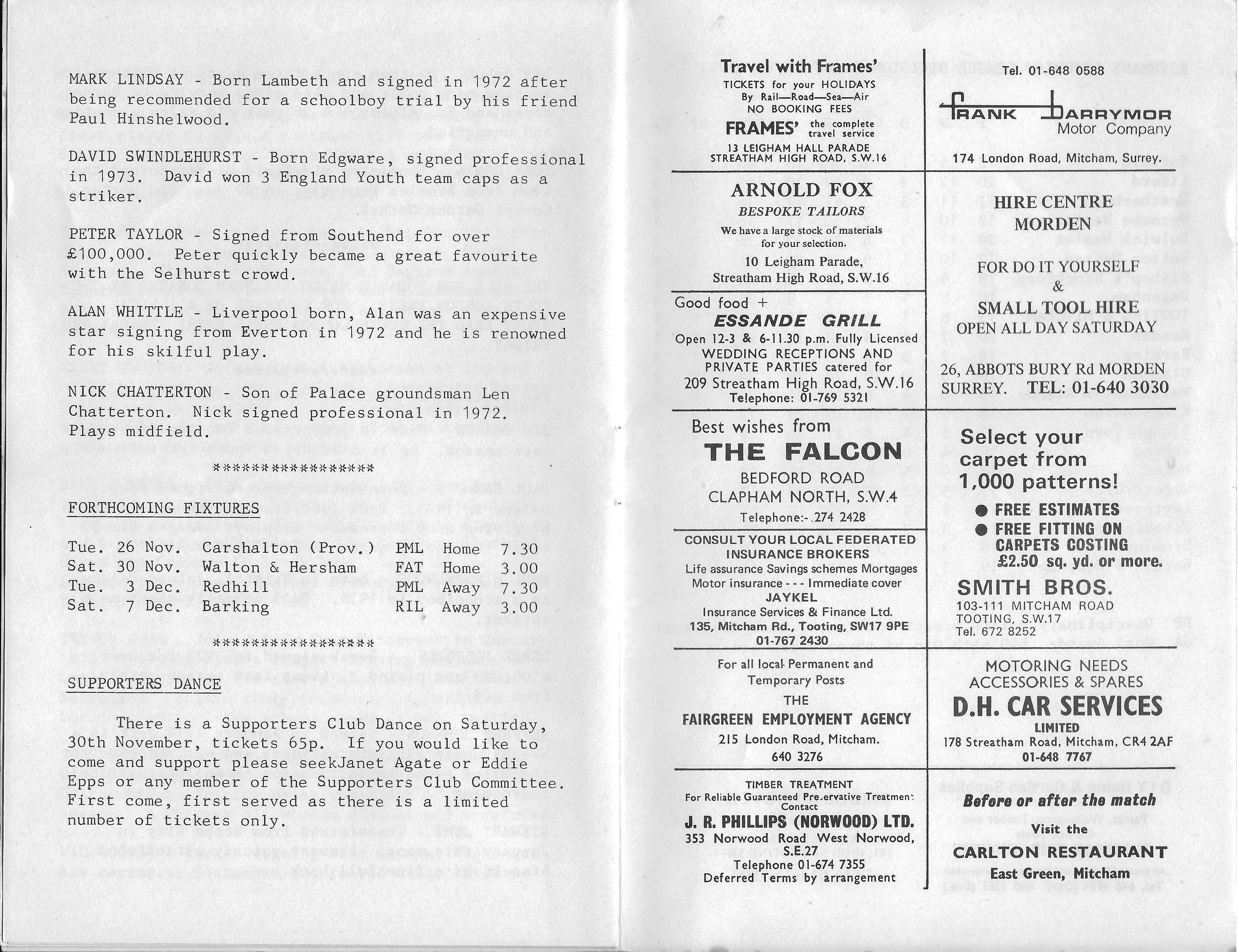 Programme