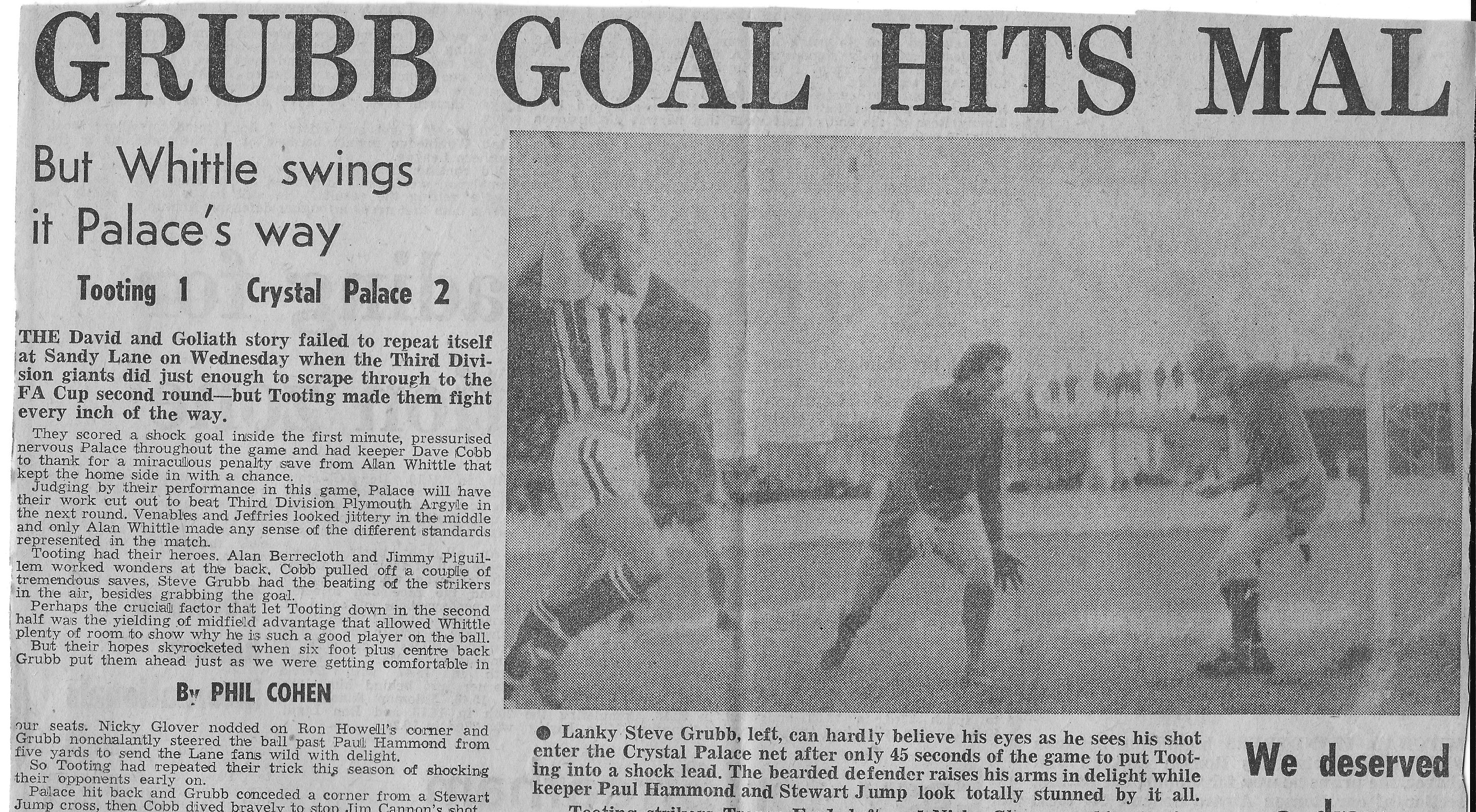 SN Match Report
