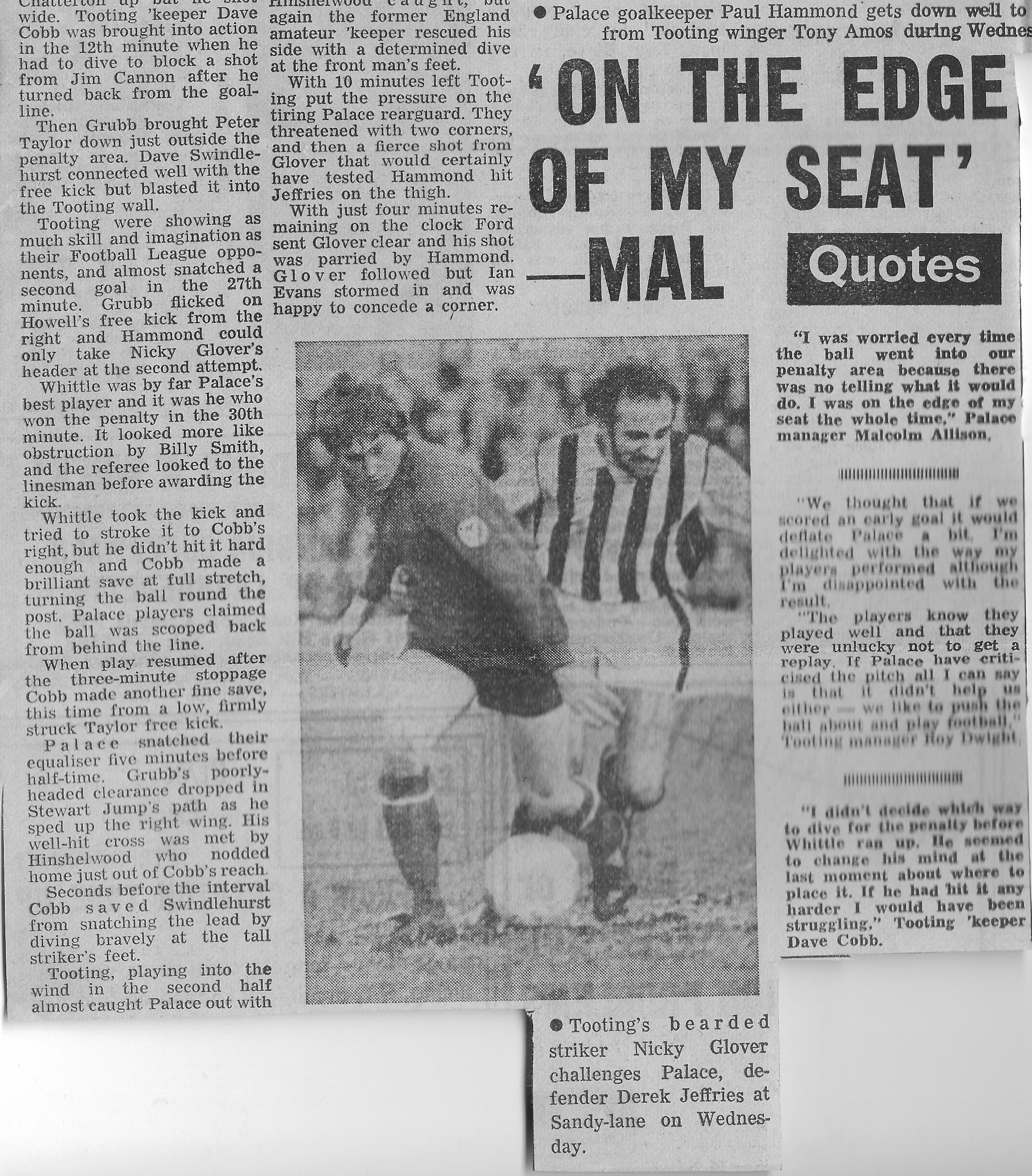 SN Match Report