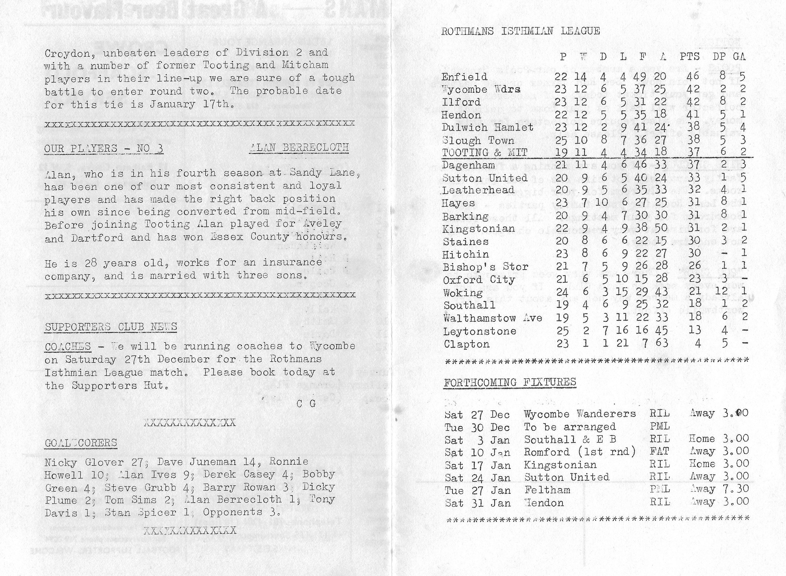 Programme
